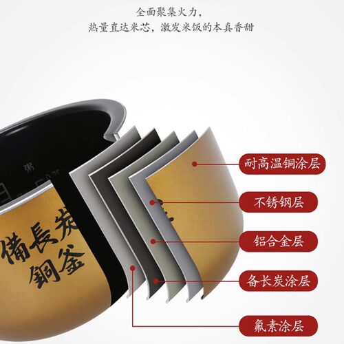 松下电饭煲智能IH立体加热多菜单迷你电饭锅AC072 - 图1