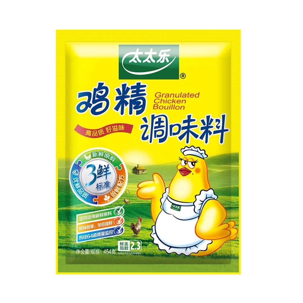 太太乐三鲜鸡精调味料454g*1袋炒菜煲汤煮面条鸡精家用调味品,淘宝优惠券,粉丝福利购,淘宝优惠卷