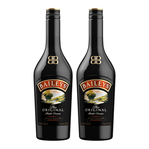 【进口】爱尔兰原装百利甜酒力娇酒原味700ml*2奶酒调饮酒利口酒 - 图0