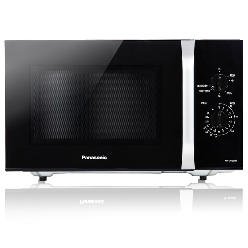 天猫超市Panasonic/松下微波炉家用多功能智能转盘23L大容量机械式GM330