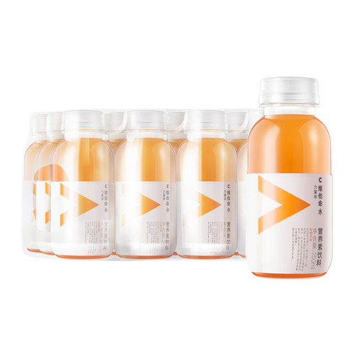农夫山泉力量帝维他命水250ml*12瓶柑橘风味量贩装 - 图0