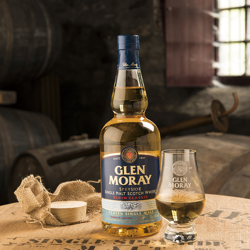 Glen Moray 格兰莫雷苏格兰单一麦芽威士忌泥煤味700ml*1瓶洋酒 - 图2