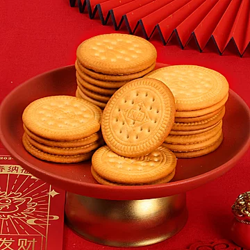 嘉士利薄脆无糖早餐饼干休闲零食[5元优惠券]-寻折猪