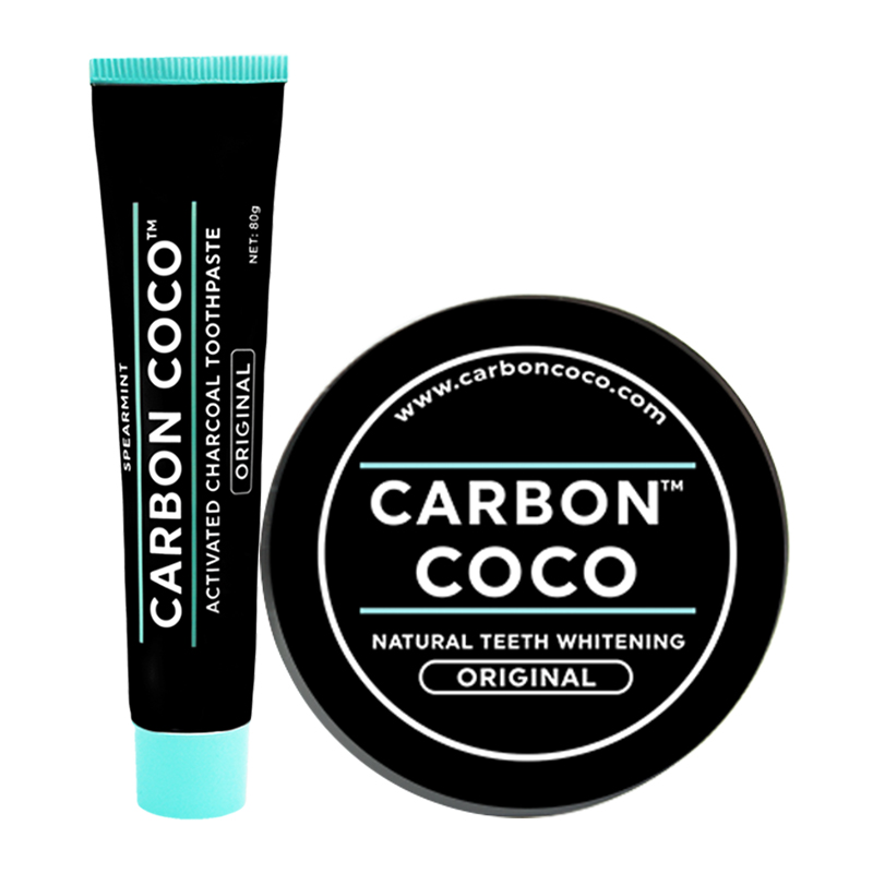carbon coco澳大利亚进口+牙膏 够实惠口腔护理套装