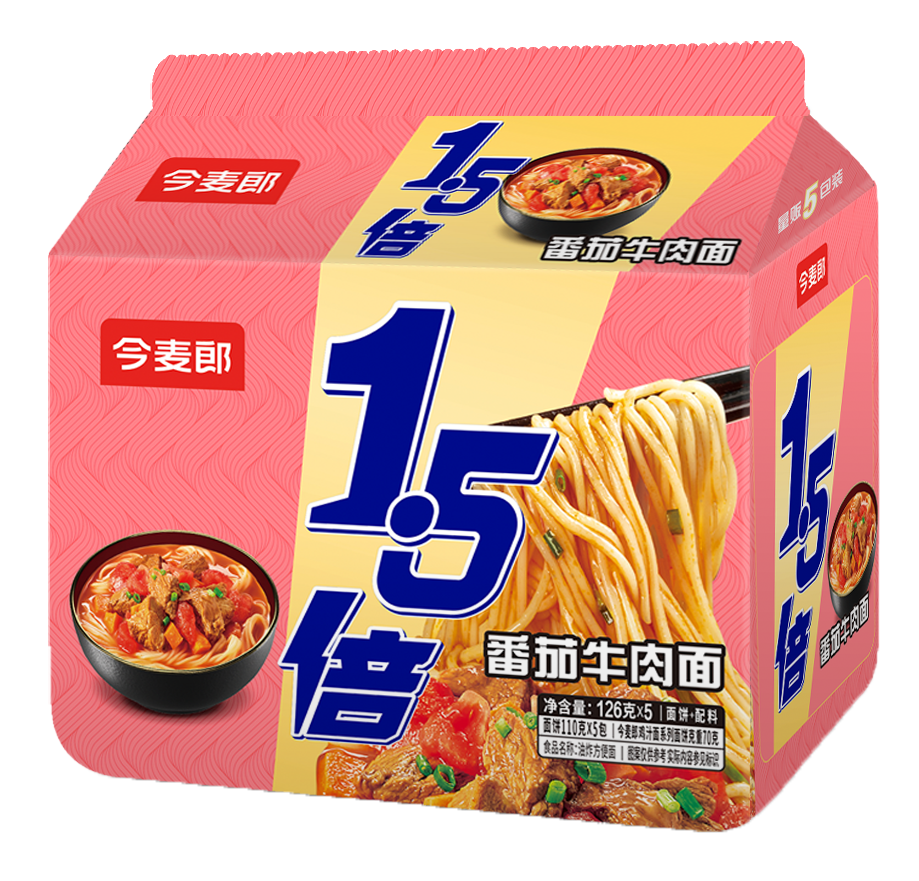 今麦郎1.5倍多口味速方便面速食免煮泡面夜宵