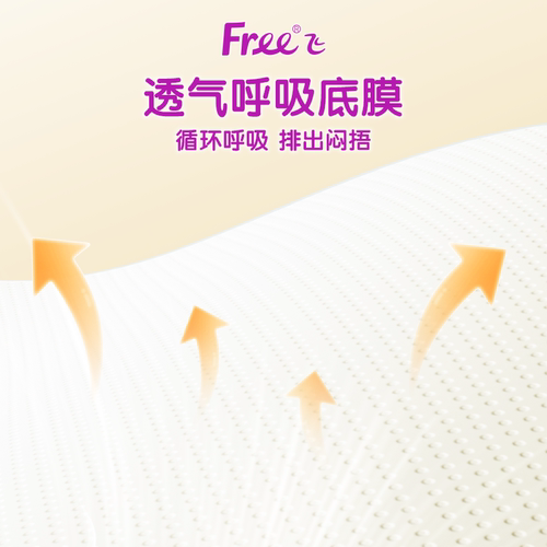 Free卫生巾日用240mm美洲进口阳光纯棉丝薄透气清新姨妈巾 - 图2