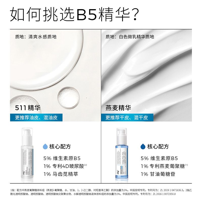 ddg511精华清爽版补水保湿舒缓敏感肌120ml
