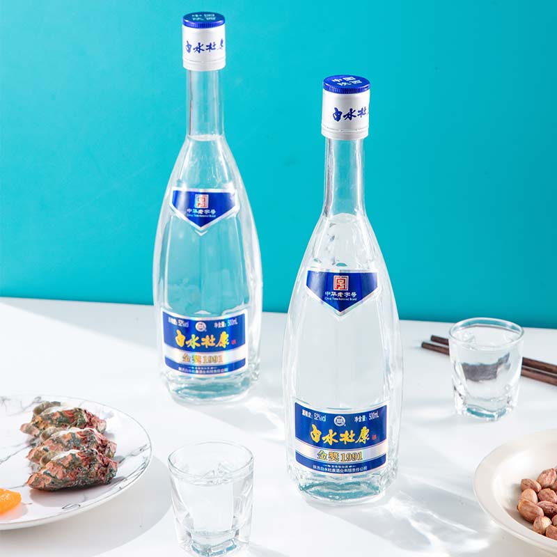 白水杜康窖藏1991白酒500ml*6瓶整箱浓香型口粮酒自饮纯粮酒送礼 - 图0