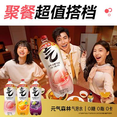 元气森林气泡水