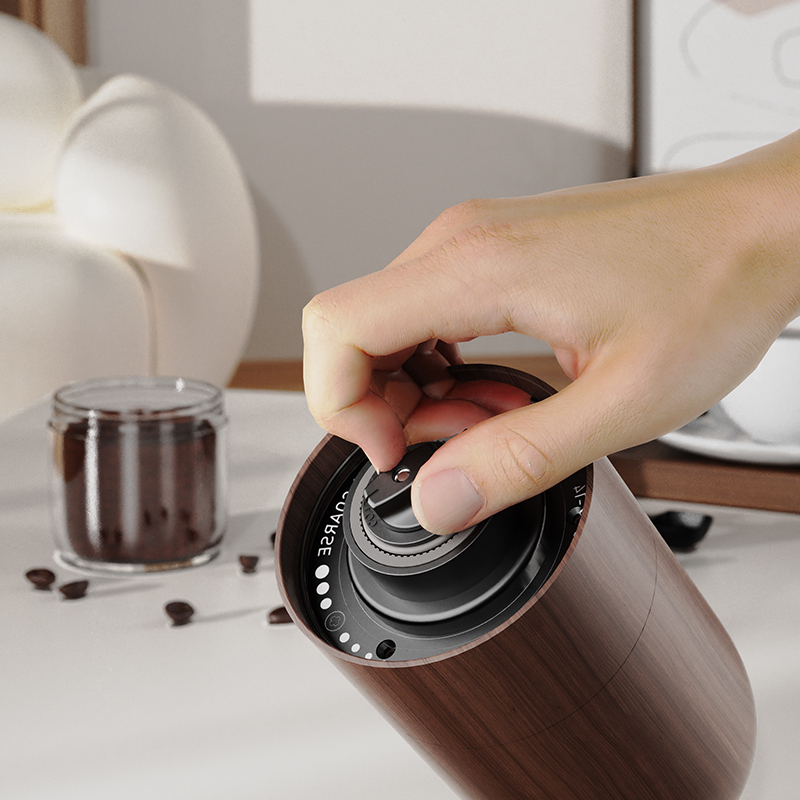 Cliton电动咖啡磨豆机手摇咖啡豆研磨机便携手冲手磨咖啡机一台 - 图0