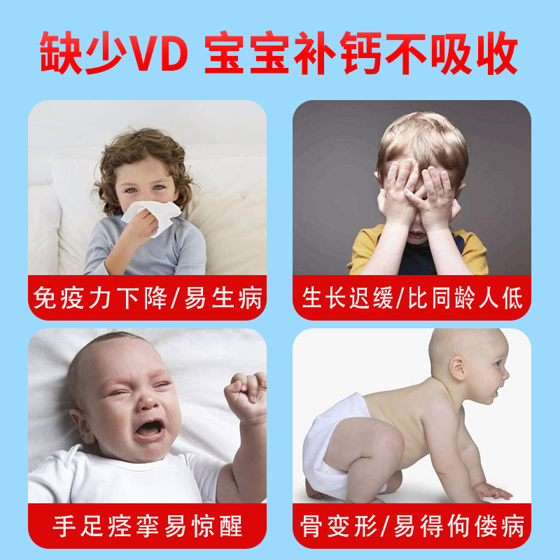 朗迪维生素D3软胶囊维d1岁以上儿童孕妇青年36粒*3盒补VD促钙吸收