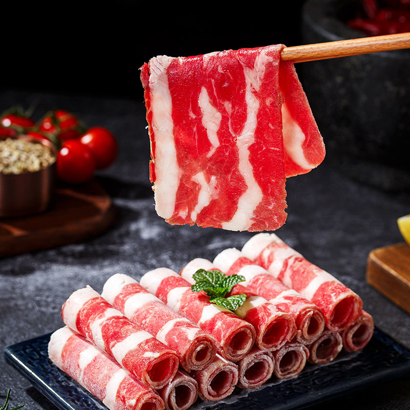 海底捞精选肥牛卷牛肉片新鲜冷冻牛肉卷涮火锅食材配菜300g*4盒,淘宝优惠券,粉丝福利购,淘宝优惠卷
