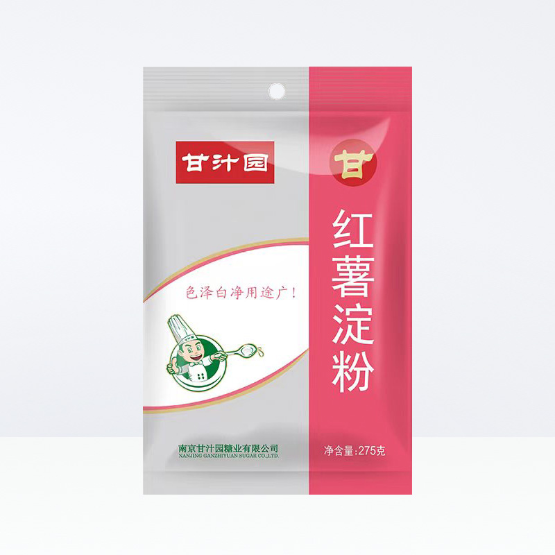 甘汁园红薯淀粉275g×1袋凉粉原料勾芡调味品地瓜番薯粉厨房必备 - 图3