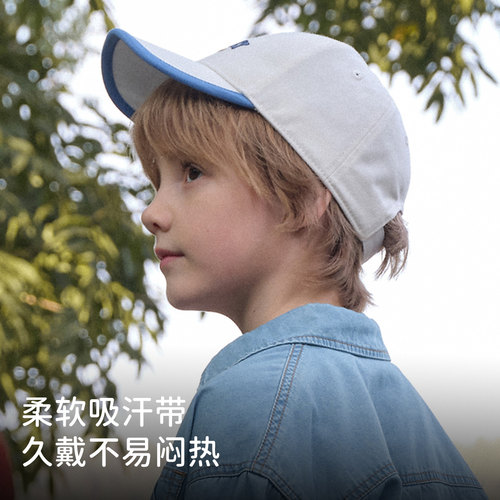 戴维贝拉儿童帽子2026春秋新款男童运动棒球帽女童中大童鸭舌帽 - 图2