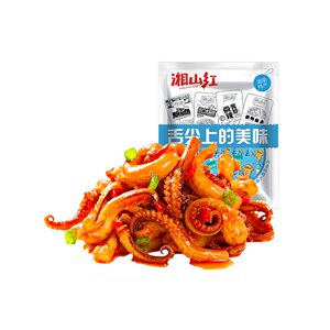 湘山红烧烤味鱿鱼须20小包160g160g鱿鱼丝麻辣海鲜小吃即食零食