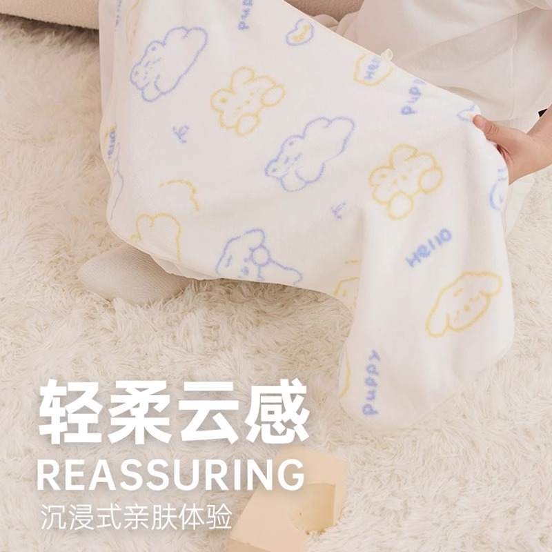 三利毛巾A类柔软童巾吸水速干洗脸巾男女家用擦手擦脸巾小面巾