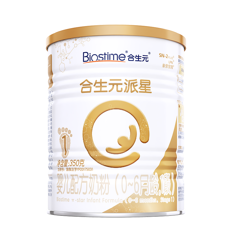 合生元派星婴儿配方奶粉1段350g（0-6月龄）含乳桥蛋白™LPN® - 图2