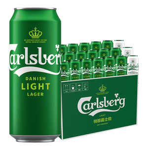 嘉士伯啤酒特醇500ml*18罐