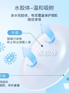 欧利芙洋痘痘贴上妆隐形162颗