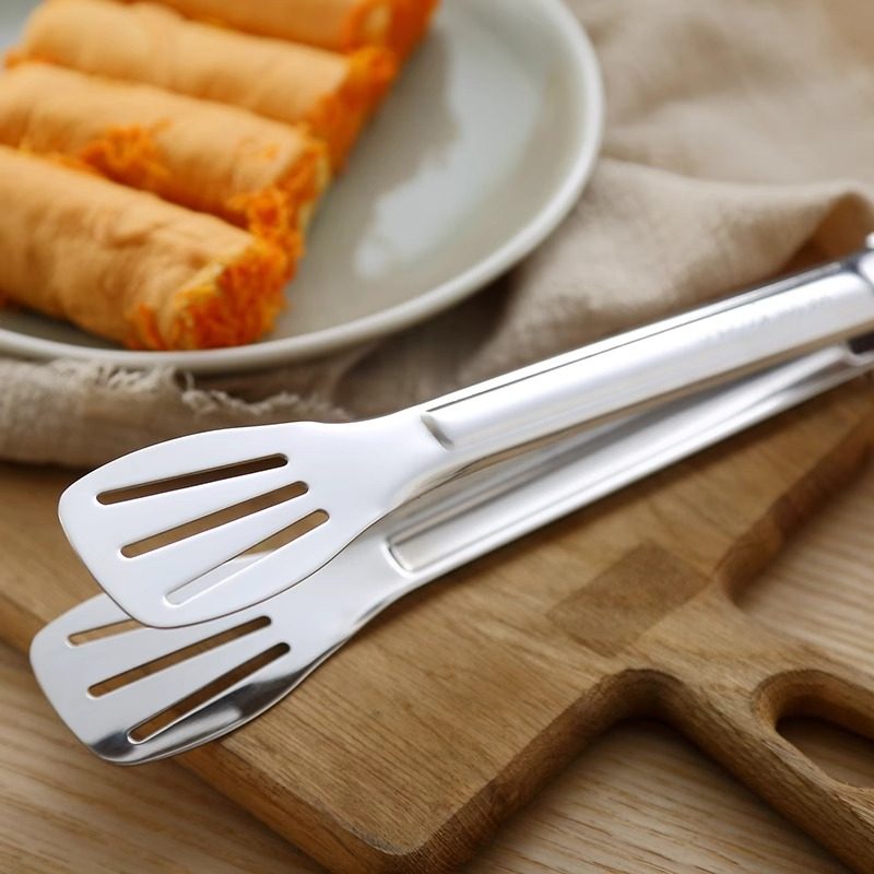 onlycook 304不锈钢食品夹厨房煎牛排专用夹子面包防烫烤肉烧烤夹,淘宝优惠券,粉丝福利购,淘宝优惠卷