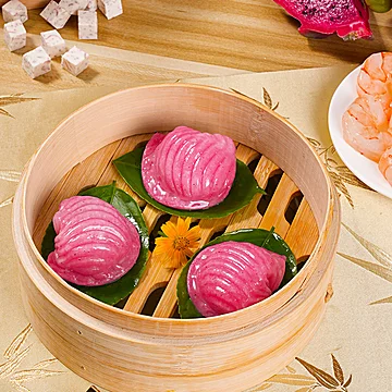 国联芋乳嘟嘟虾饺广式早餐港式虾仁水晶*3袋[5元优惠券]-寻折猪