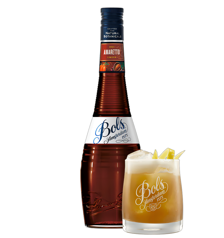 Bols波士杏仁味力娇酒酒吧鸡尾酒调酒基酒700ml×1瓶 - 图1