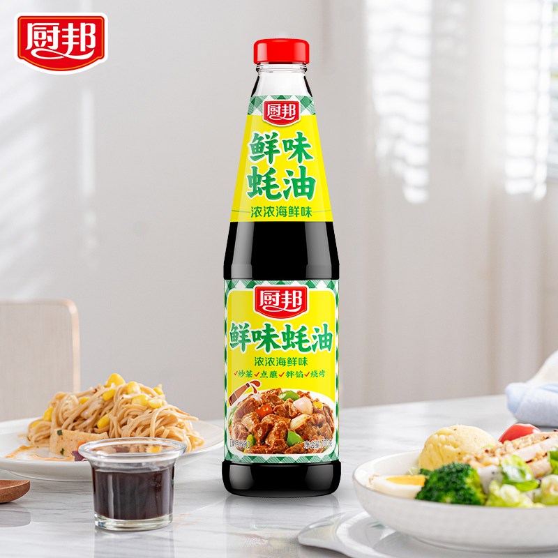 厨邦鲜味蚝油700g凉拌炒菜烧烤火锅蘸料调味料