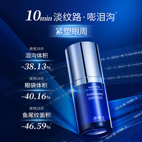 凌博士眼部套装眼霜眼精华护肤紧致舒缓眼周保湿抗皱 - 图3
