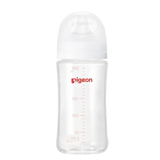 Pigeon Pigeon Bottle Neonatal Baby Wide-caliber Glass Bottle 80-240ml Anti-flatulence 0 to 6 months+