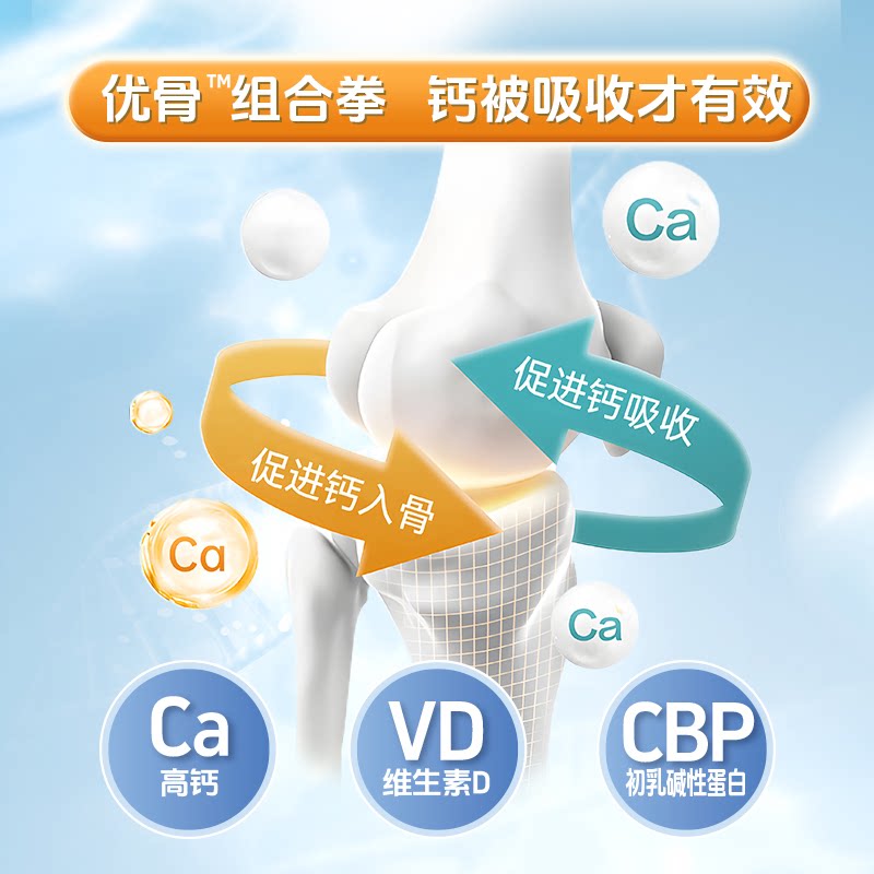 新养道优骨无乳糖牛奶200ml×10包整箱送礼送长辈