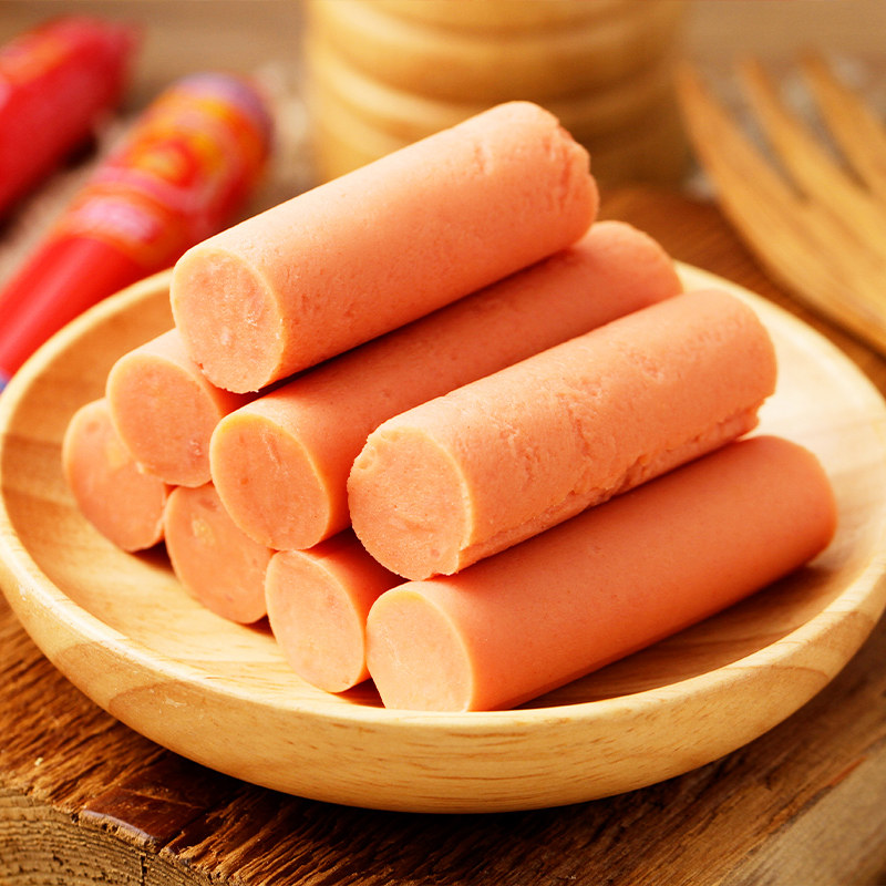 新双汇王中王无淀粉火腿肠零食香肠500g*2袋方便面搭配,淘宝优惠券,粉丝福利购,淘宝优惠卷