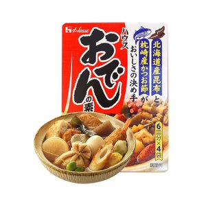 日本进口好侍house炖菜料77.2g日式关东煮汤料食材火锅底料寿喜锅