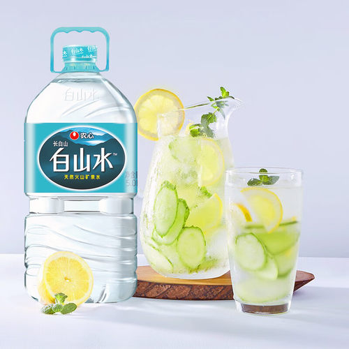 白山水 长白山天然火山矿泉水5L*4桶 桶装水适宜泡茶 - 图1