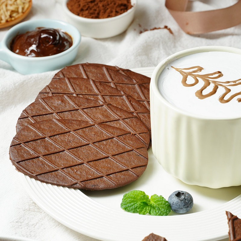 万士利法芙脆黄油巧克力生椰拿铁薄脆饼干独立小包装零食糕点,淘宝优惠券,粉丝福利购,淘宝优惠卷