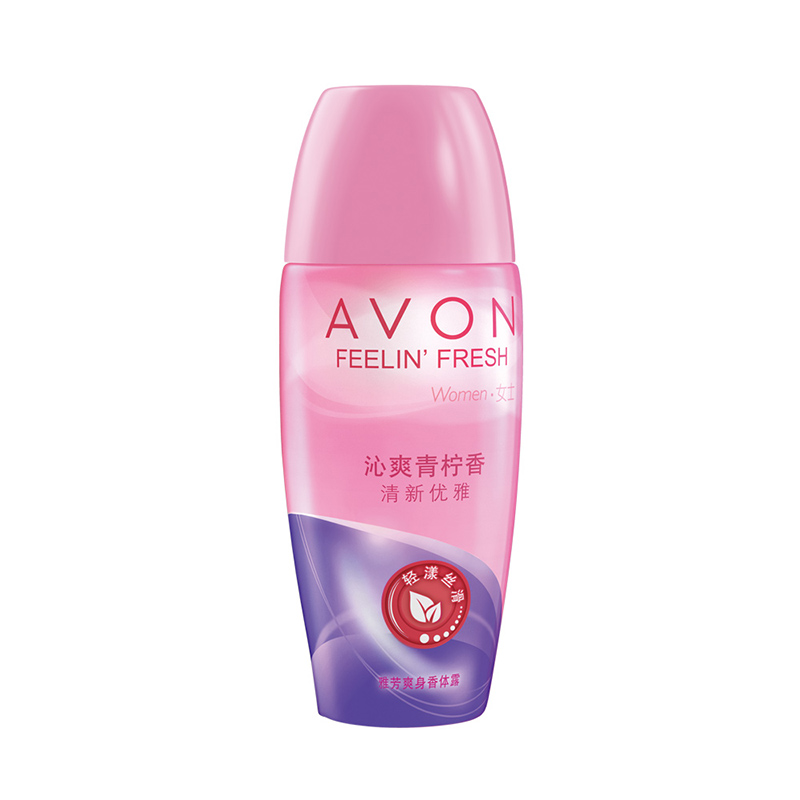 Avon/雅芳止汗走珠男女适用40ml茉莉青柠自然花香清爽抑汗