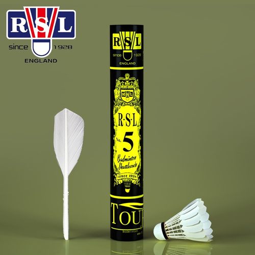 亚狮龙正品球类羽毛球RSL N0.4号5号7号专业训练耐打稳定羽球一桶 - 图0