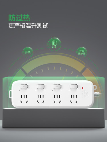 公牛插座usb插排插线板拖线板插板带线家用多功能正品宿舍插排 - 图2