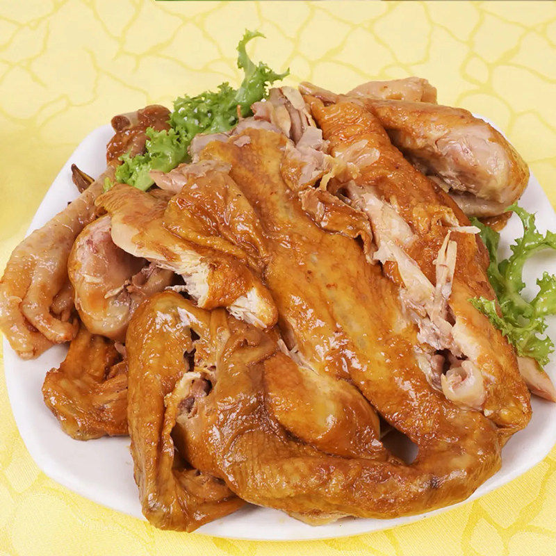 雨润德州扒鸡脱骨扒鸡五香烧鸡真空包装熟食开袋即食卤味鸡肉