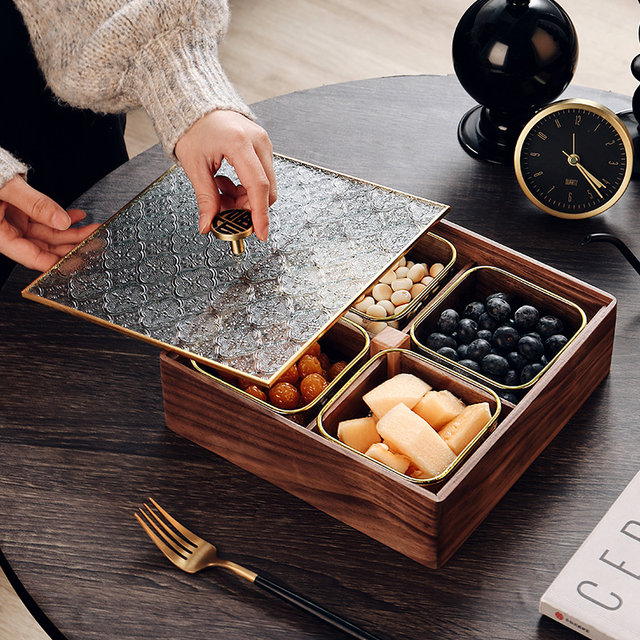 Gnas high-end living room coffee table household storage box