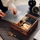 Gnas high-end living room coffee table household storage box