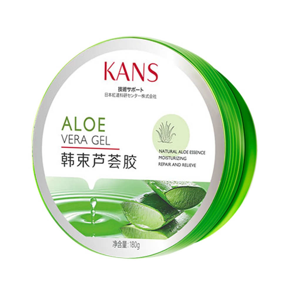 韩束芦荟胶180g补水保湿晒后修护淡化痘印维稳肌肤提亮肤色护肤品