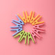 Camellia windproof clothespins 1 pack*20 pieces