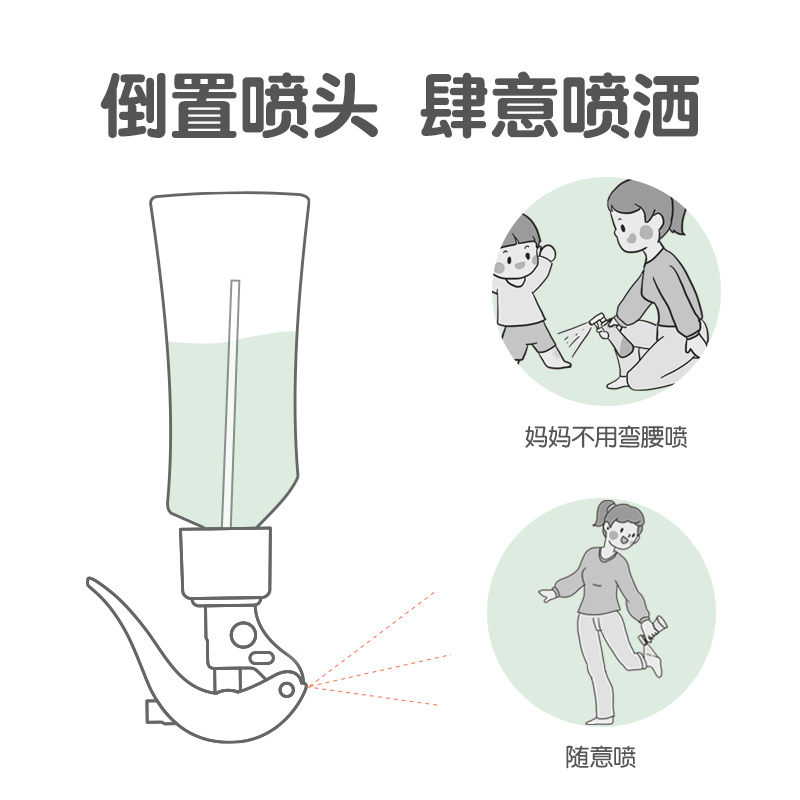 天猫超市日本greennose绿鼻子驱蚊喷雾婴儿童防蚊液花露水宝宝户外防蚊虫3