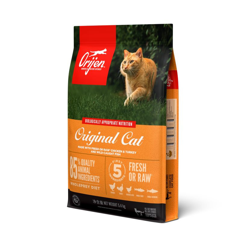 Orijen渴望成猫幼猫全阶段干粮鸡肉爱猫猫粮5.4kg最近效期26/4/29 Orijen渴望成猫幼猫全阶段干粮鸡肉爱猫猫粮5.4kg最近效期26/4/29