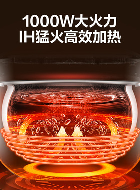 苏泊尔3-4LIH电饭煲健康煮饭