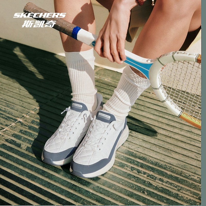 斯凯奇悠步鞋2025新品男女闪穿运动鞋复古拼色轻量耐磨舒适,淘宝优惠券,粉丝福利购,淘宝优惠卷