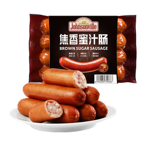 【2件起购】包邮尊乐香肠纯肉烤肠焦香蜜汁味冷冻速食肠260g*1袋