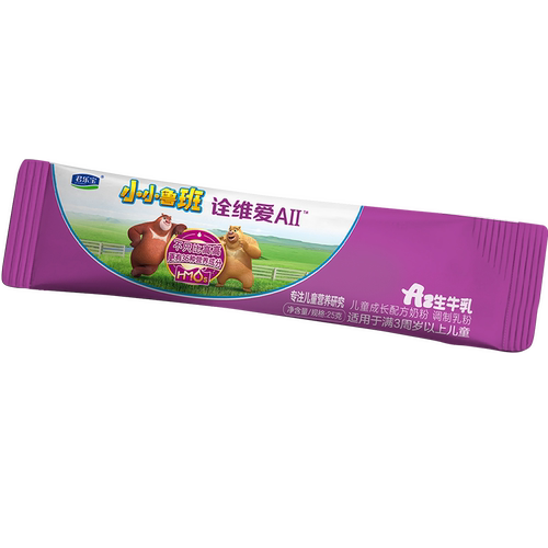 君乐宝小小鲁班诠维爱AII4段儿童配方奶粉A2-25g*1条 - 图2