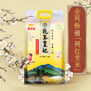 金龙鱼乳玉皇妃稻香贡米5kg*2袋香糯入魂 大米粳米