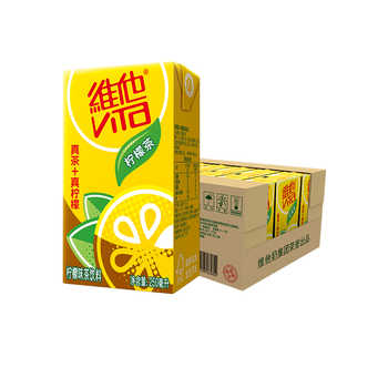 维他柠檬茶真茶真柠檬250ml*24盒券后68.9元包邮